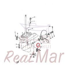 COVER  WATER INLET 1 (6L2-45214-00),Dimo,COVER  WATER INLET 1 (6L2-45214-00)-Dimo
