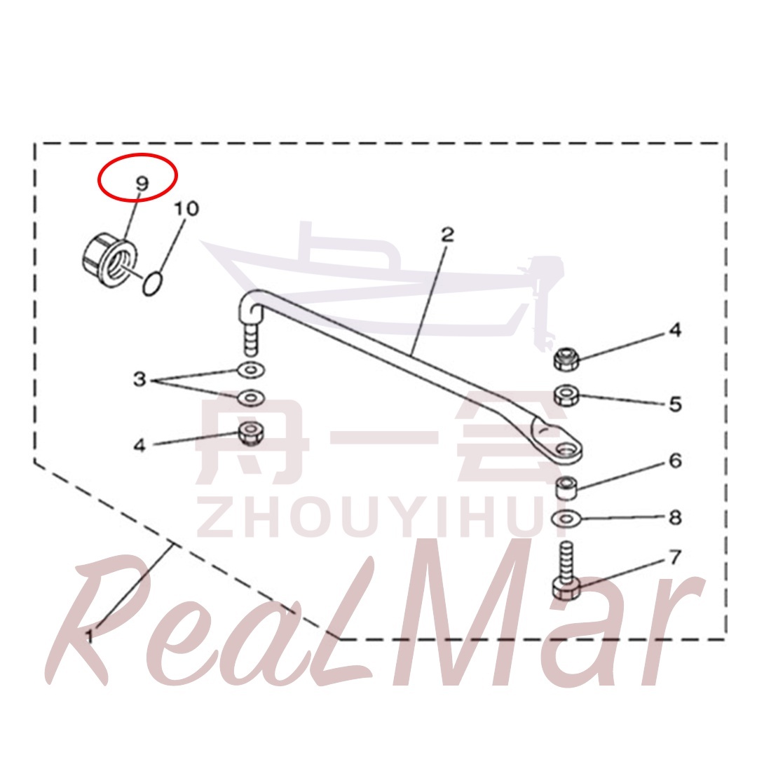 .CAP  CLAMP BRACKET (6E5-43145-01),Dimo,.CAP  CLAMP BRACKET (6E5-43145-01)-Dimo