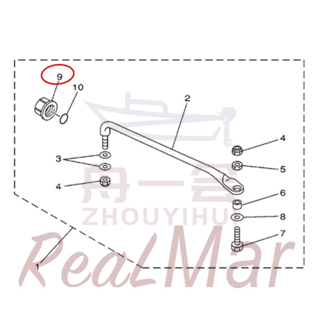 .CAP  CLAMP BRACKET (6E5-43145-01),Dimo,.CAP  CLAMP BRACKET (6E5-43145-01)-Dimo