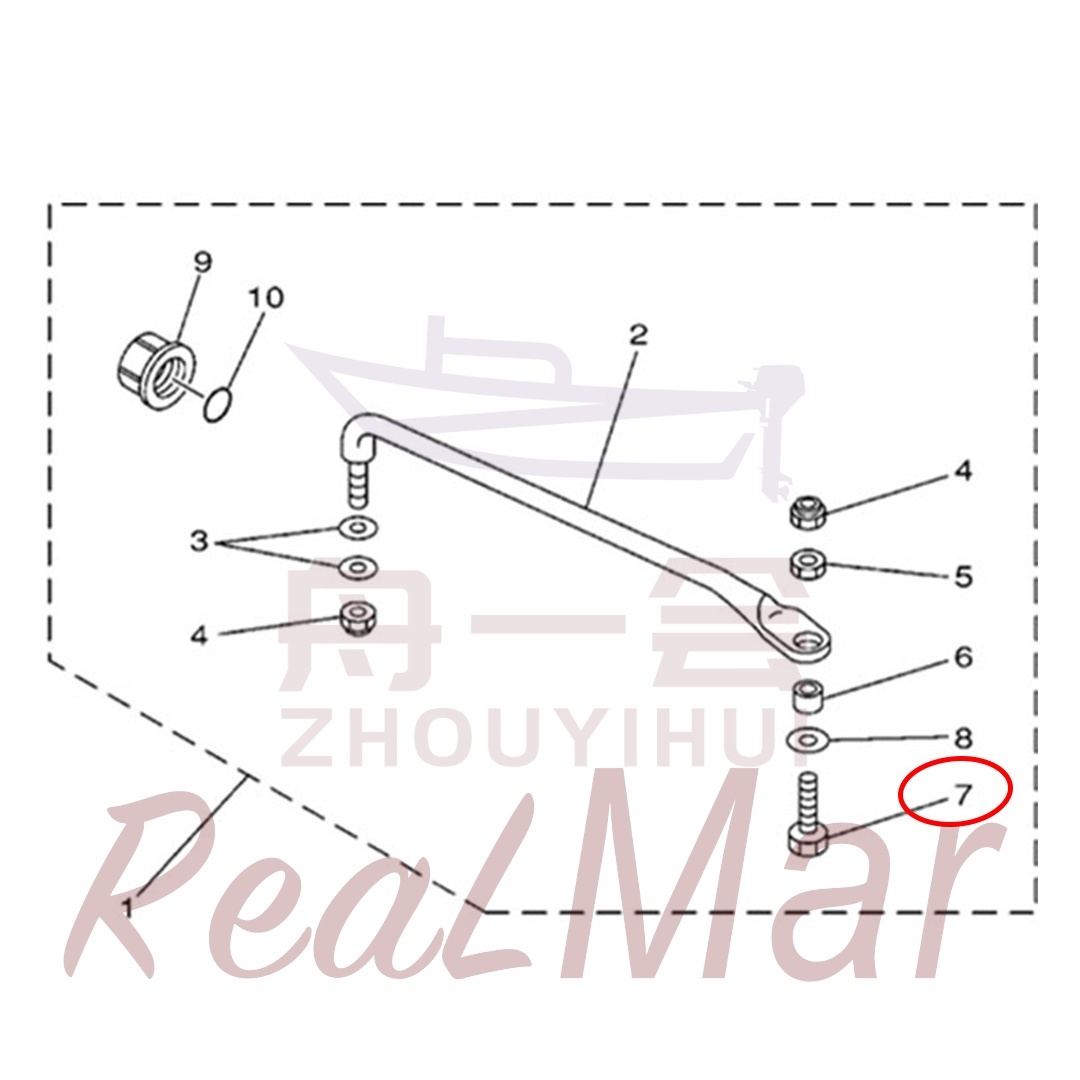 .BOLT (6E5-61355-00),Dimo,.BOLT (6E5-61355-00)-Dimo