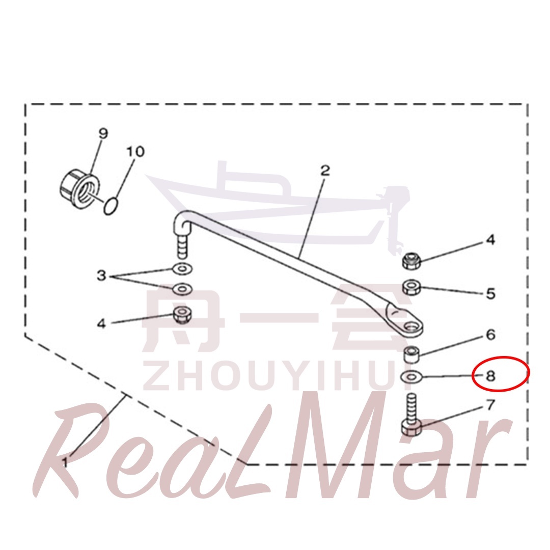 .WASHER  PLATE (90201-10M63),Dimo,.WASHER  PLATE (90201-10M63)-Dimo