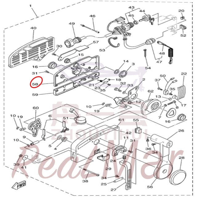 .BACK PLATE 1 (703-48212-00),Dimo,.BACK PLATE 1 (703-48212-00)-Dimo