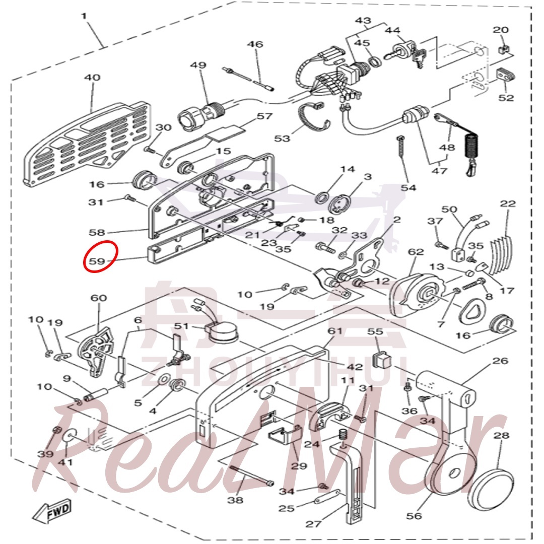 .BACK PLATE 2 (703-48213-00),Dimo,.BACK PLATE 2 (703-48213-00)-Dimo