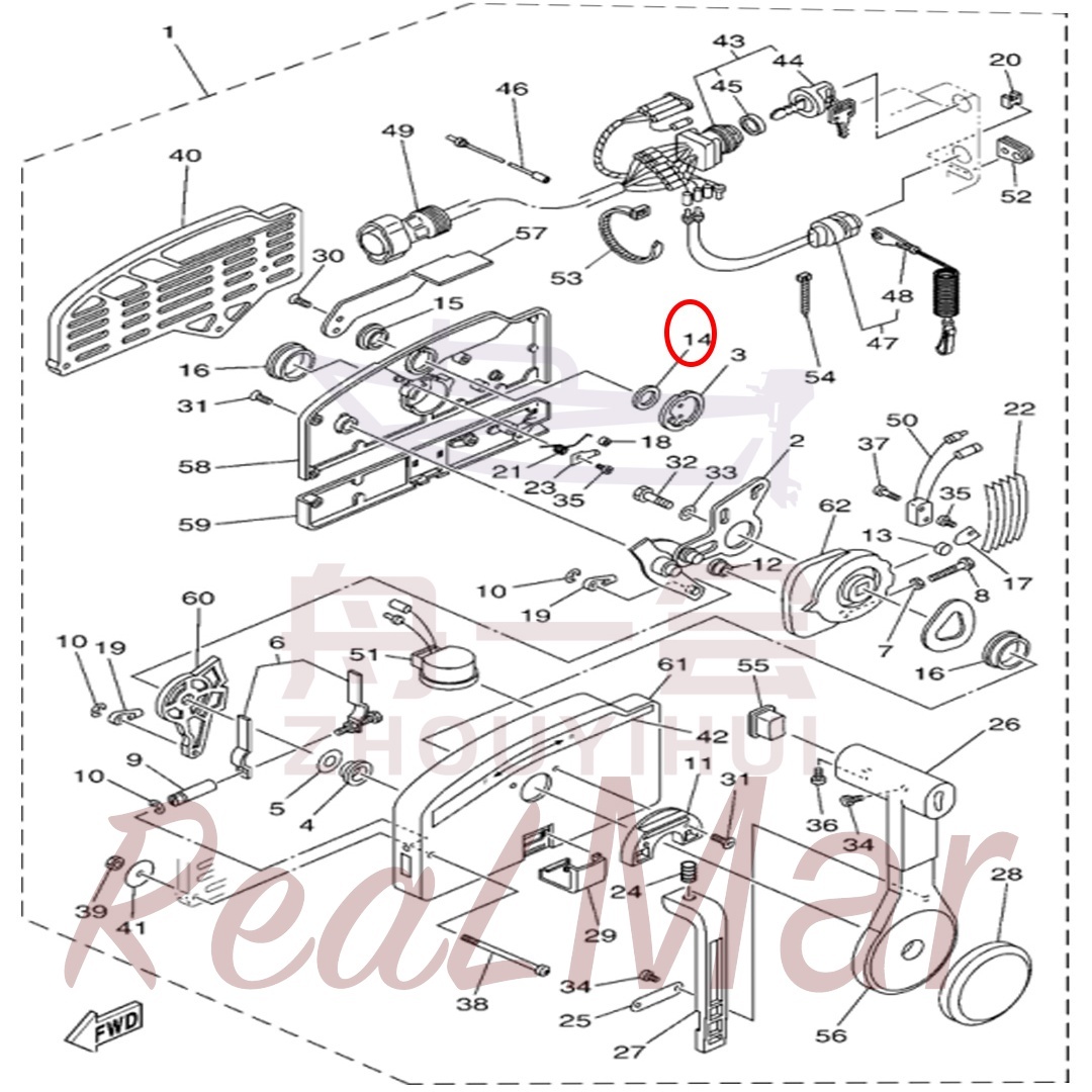 .WASHER  WAVE (703-48198-00),Dimo,.WASHER  WAVE (703-48198-00)-Dimo