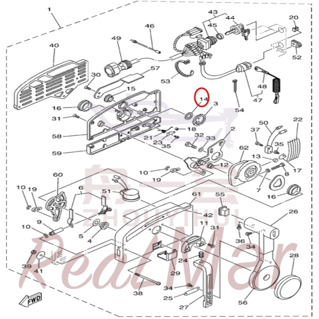 .WASHER  WAVE (703-48198-00),Dimo,.WASHER  WAVE (703-48198-00)-Dimo