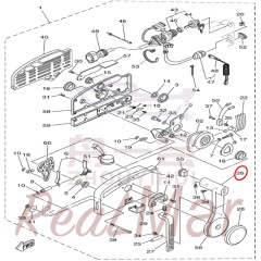 .GRIP  CONTROL LEVER (703-48222-00),Dimo,.GRIP  CONTROL LEVER (703-48222-00)-Dimo