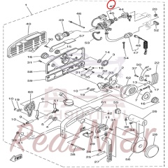 .MAIN SWITCH ASSY (703-82510-33),Dimo,.MAIN SWITCH ASSY (703-82510-33)-Dimo