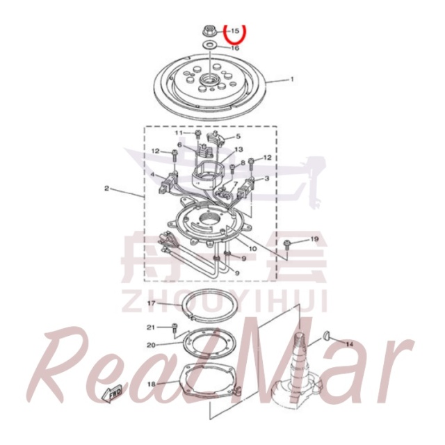 NUT (90179-16M05),Dimo,NUT (90179-16M05)-Dimo