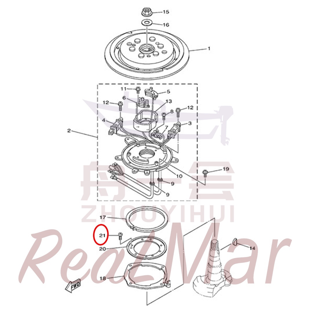 SCREW  PAN HEAD (97880-06010),Dimo,SCREW  PAN HEAD (97880-06010)-Dimo