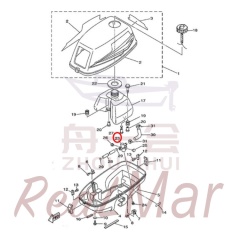 FUEL COCK ASSY 1 (6L5-24500-60),Dimo,FUEL COCK ASSY 1 (6L5-24500-60)-Dimo