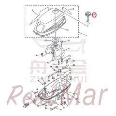 CAP ASSY (6L5-24610-00),Dimo,CAP ASSY (6L5-24610-00)-Dimo