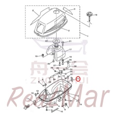 HOLDER  CLAMP BAND (6L5-42647-00),Dimo,HOLDER  CLAMP BAND (6L5-42647-00)-Dimo