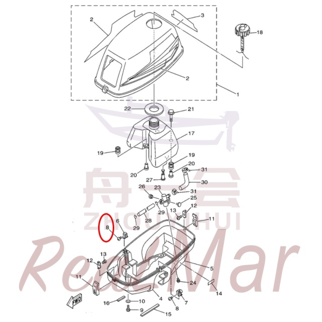 SCREW  PAN HEAD (97880-05010),Dimo,SCREW  PAN HEAD (97880-05010)-Dimo