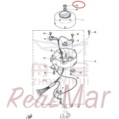 NUT (90170-10113),Dimo,NUT (90170-10113)-Dimo