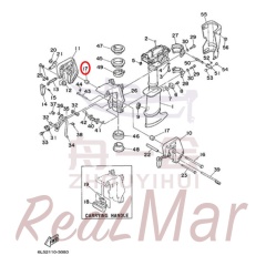 PIECE  FRICTION (6G1-43136-00),Dimo,PIECE  FRICTION (6G1-43136-00)-Dimo
