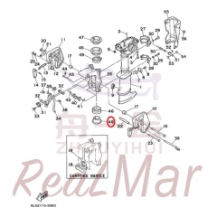 BUSHING  PIVOT SHAFT (6L5-42549-00),Dimo,BUSHING  PIVOT SHAFT (6L5-42549-00)-Dimo