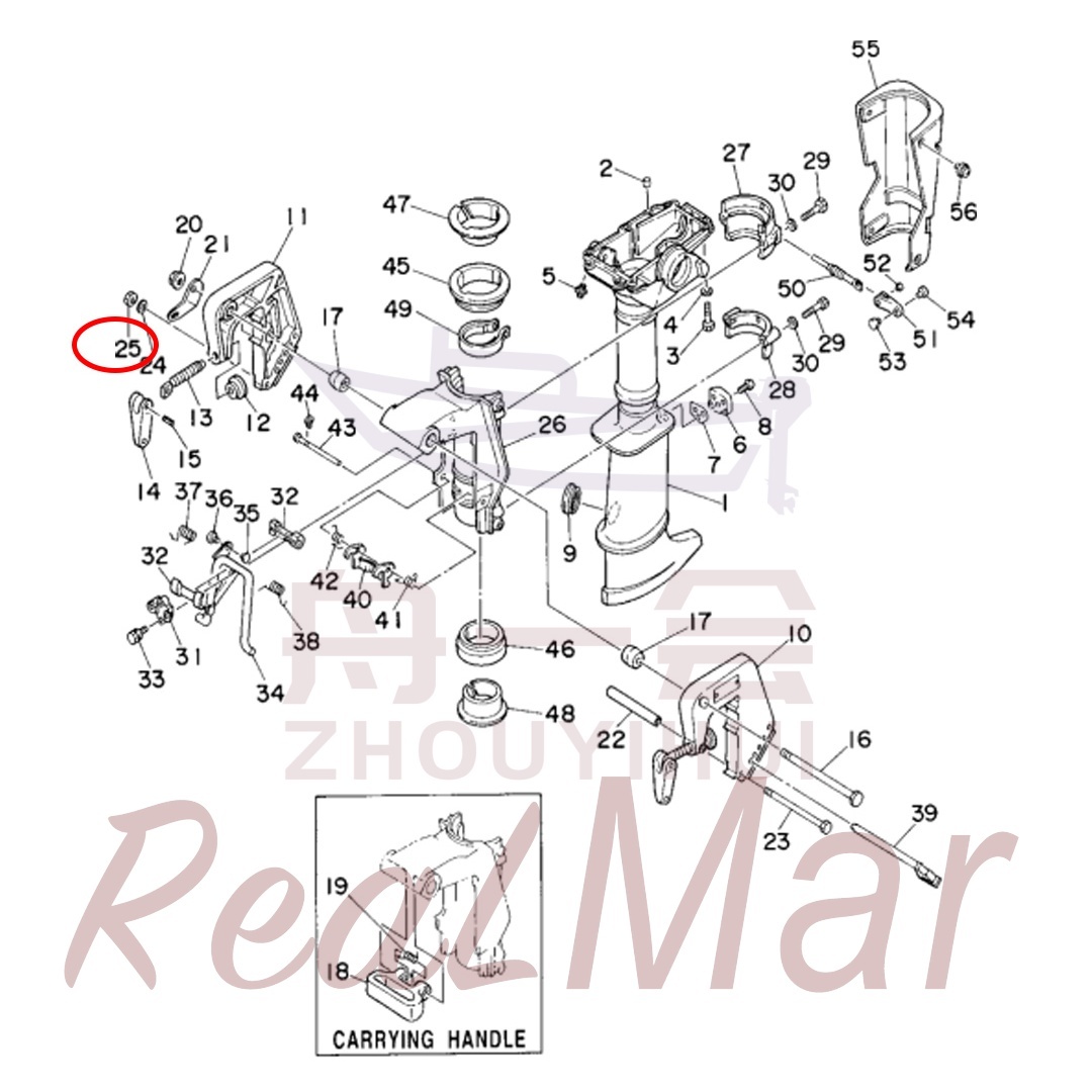 NUT  HEXAGON (95380-06600),Dimo,NUT  HEXAGON (95380-06600)-Dimo