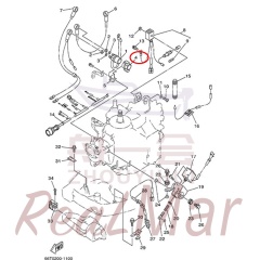 HOLDER  RELAY (6G1-81952-00),Dimo,HOLDER  RELAY (6G1-81952-00)-Dimo