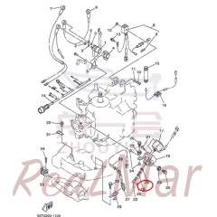 WIRE  PULL (6J4-86116-00),Dimo,WIRE  PULL (6J4-86116-00)-Dimo