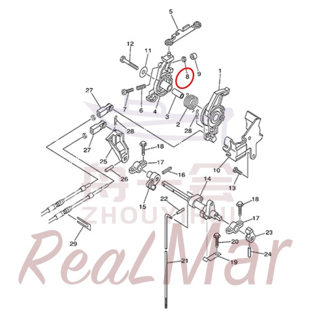 NUT (95380-06700),Dimo,NUT (95380-06700)-Dimo
