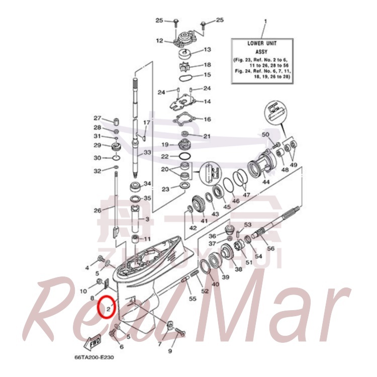 CASING  LOWER (66T-45311-01-4D),Dimo,CASING  LOWER (66T-45311-01-4D)-Dimo