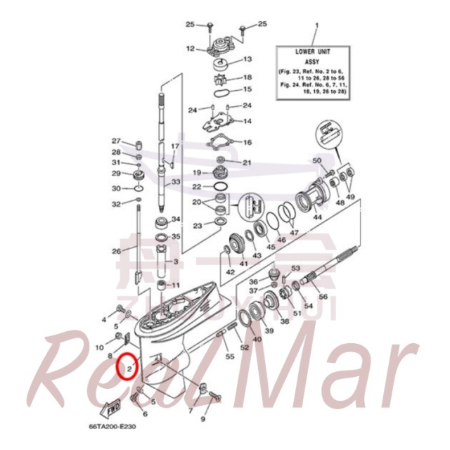 CASING  LOWER (66T-45311-01-4D),Dimo,CASING  LOWER (66T-45311-01-4D)-Dimo