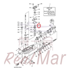 COVER  OIL SEAL (66T-45344-01),Dimo,COVER  OIL SEAL (66T-45344-01)-Dimo