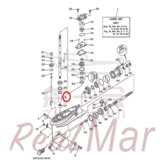 SLEEVE  DRIVE SHAFT (6H4-45536-00),Dimo,SLEEVE  DRIVE SHAFT (6H4-45536-00)-Dimo