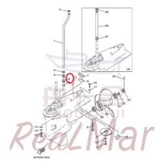 COVER  WATER PUMP HOUSING (63D-44312-00),Dimo,COVER  WATER PUMP HOUSING (63D-44312-00)-Dimo