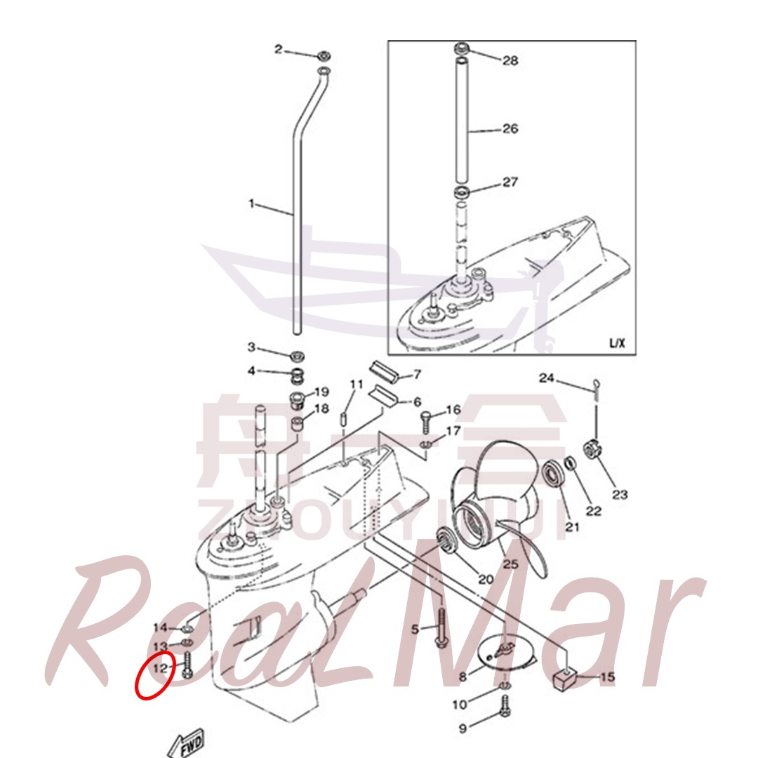 BOLT (97075-10040),Dimo,BOLT (97075-10040)-Dimo