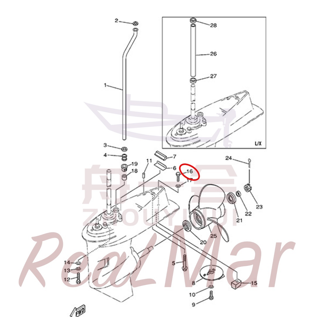 BOLT (97095-08035),Dimo,BOLT (97095-08035)-Dimo