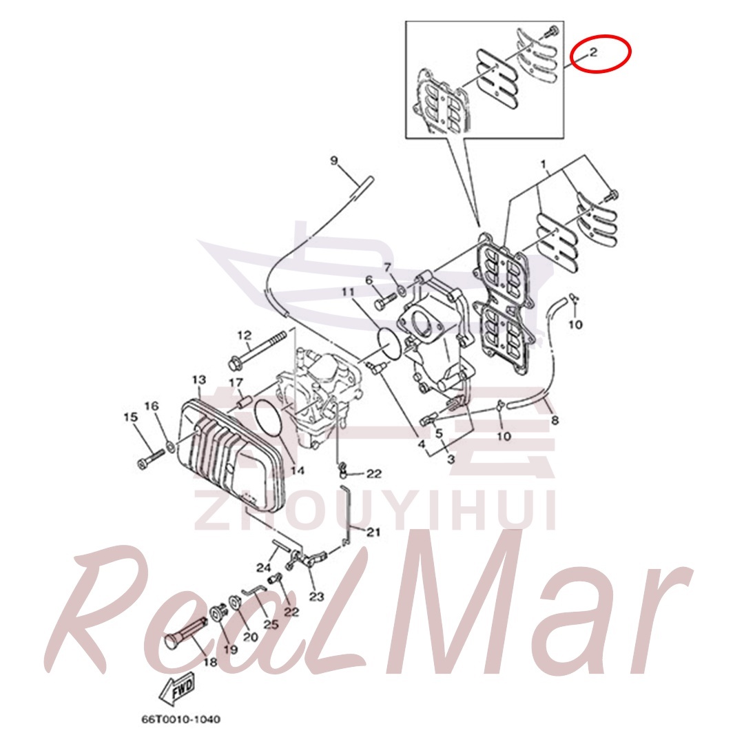 .REED SET (66T-W0004-00),Dimo,.REED SET (66T-W0004-00)-Dimo