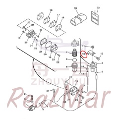 BRACKET  FILTER (648-24566-02),Dimo,BRACKET  FILTER (648-24566-02)-Dimo