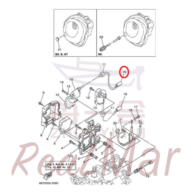 PLUG CAP ASSY (66T-82370-00),Dimo,PLUG CAP ASSY (66T-82370-00)-Dimo