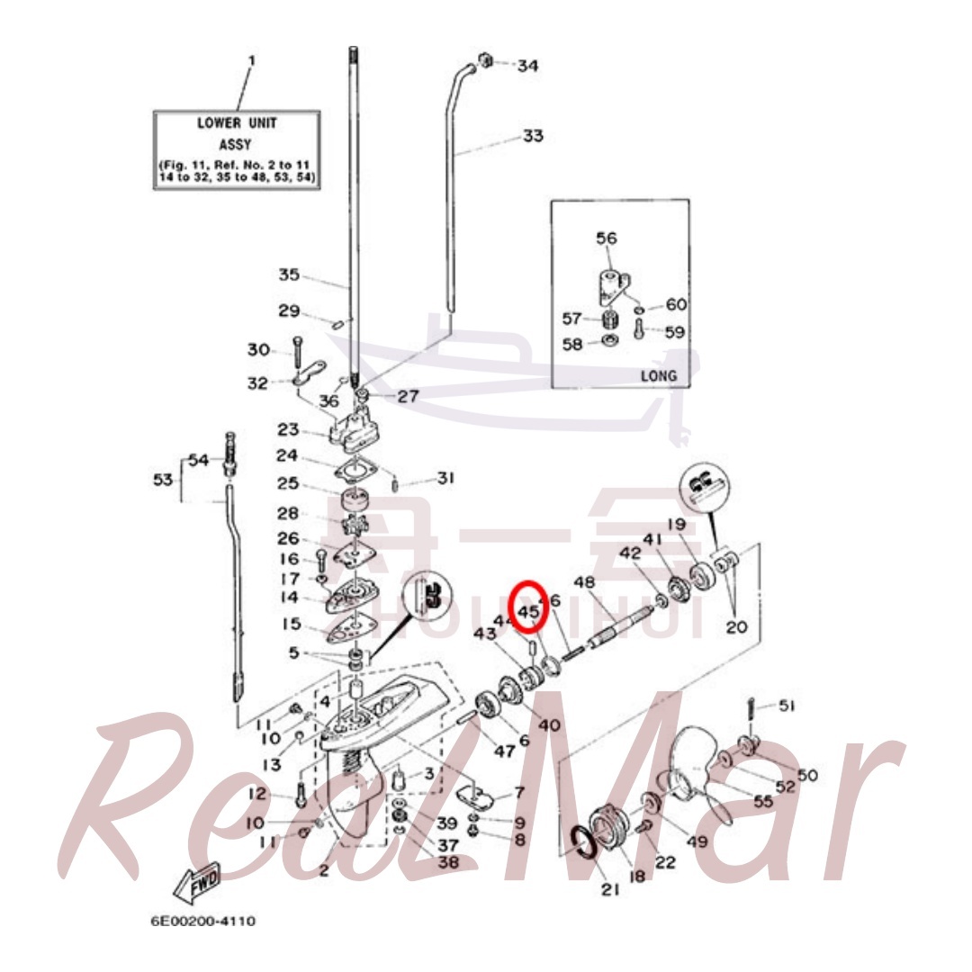 RING  CROSS PIN (654-45633-00),Dimo,RING  CROSS PIN (654-45633-00)-Dimo