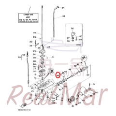 CLUTCH  DOG (6E0-45631-00),Dimo,CLUTCH  DOG (6E0-45631-00)-Dimo