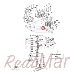 GASKET  EXHAUST INNER COVER (6E3-41112-A1),Dimo,GASKET  EXHAUST INNER COVER (6E3-41112-A1)-Dimo