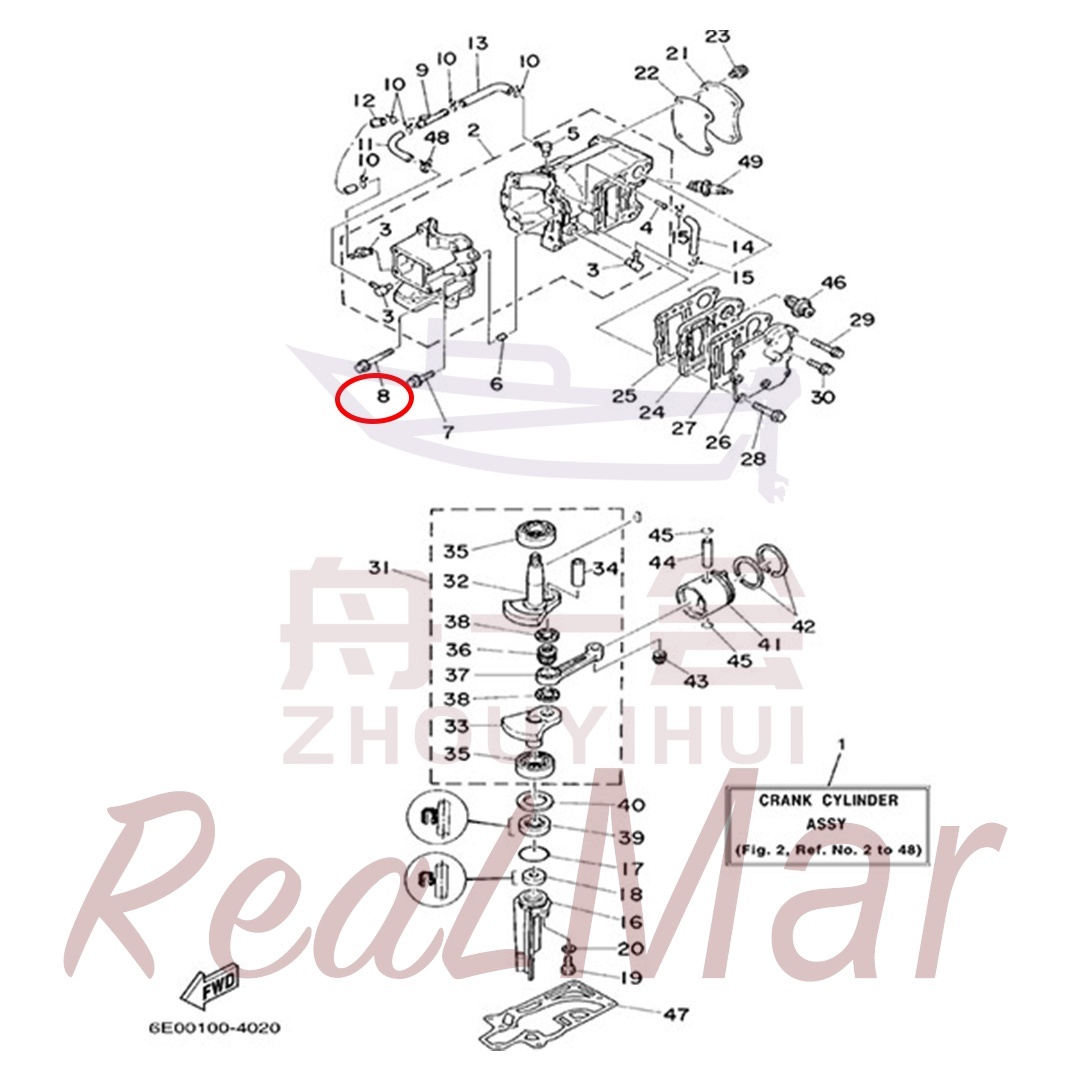 BOLT  FLANGE (90105-06M17),Dimo,BOLT  FLANGE (90105-06M17)-Dimo
