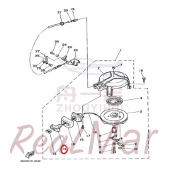 .HANDLE  STARTER (6G1-15755-00),Dimo,.HANDLE  STARTER (6G1-15755-00)-Dimo