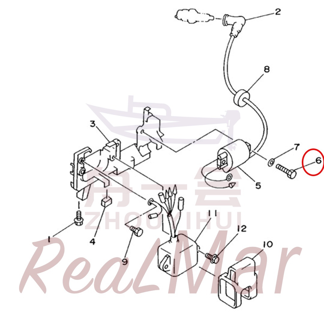 BOLT (97095-06016),Dimo,BOLT (97095-06016)-Dimo