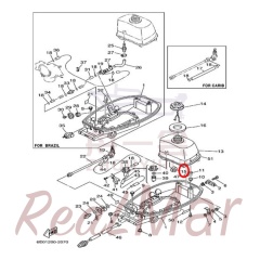 DAMPER  LOCATING 1 (6E0-24181-00),Dimo,DAMPER  LOCATING 1 (6E0-24181-00)-Dimo
