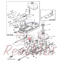 FUEL COCK ASSY 1 (6E0-24500-60),Dimo,FUEL COCK ASSY 1 (6E0-24500-60)-Dimo