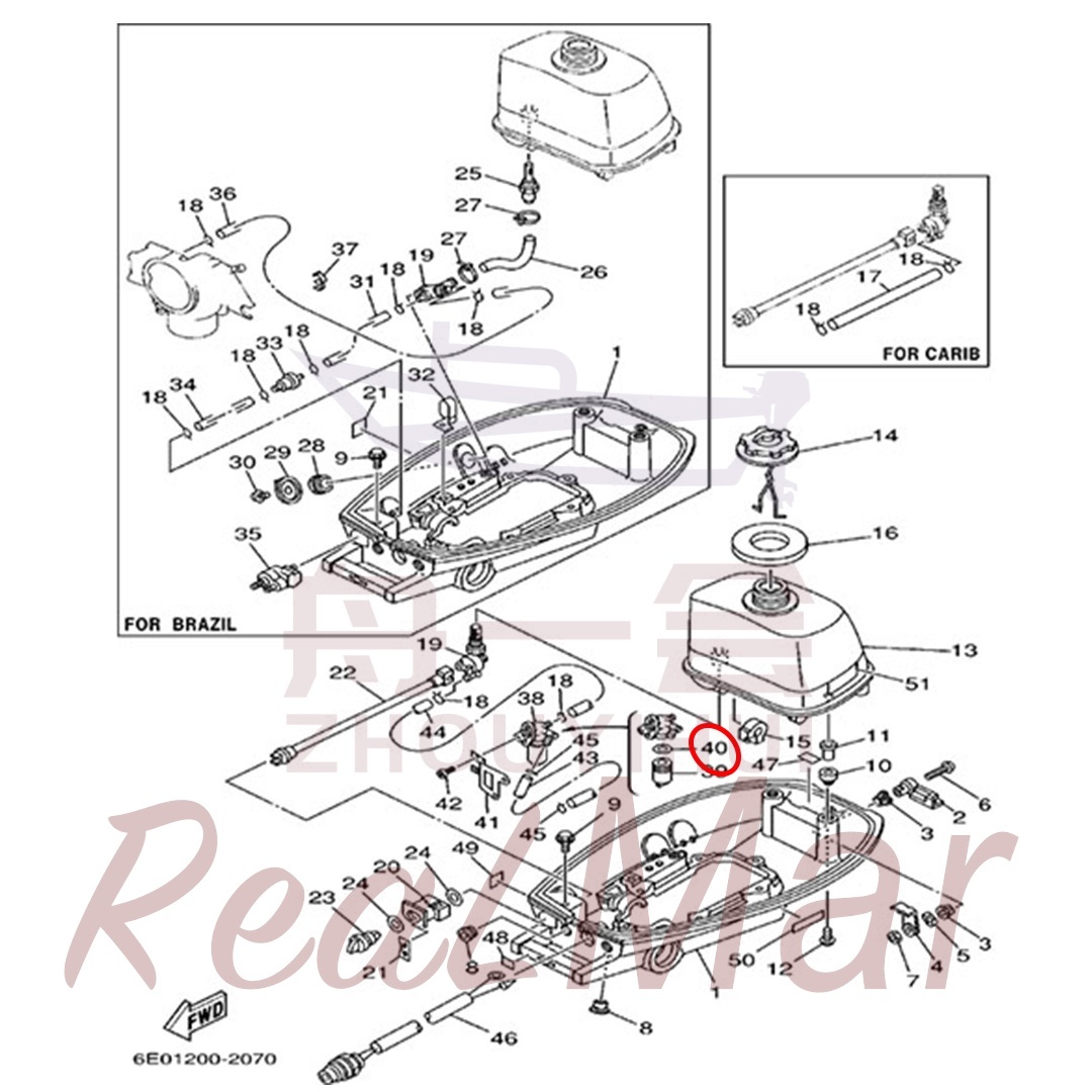 BRACKET  FILTER (6E3-24566-61),Dimo,BRACKET  FILTER (6E3-24566-61)-Dimo