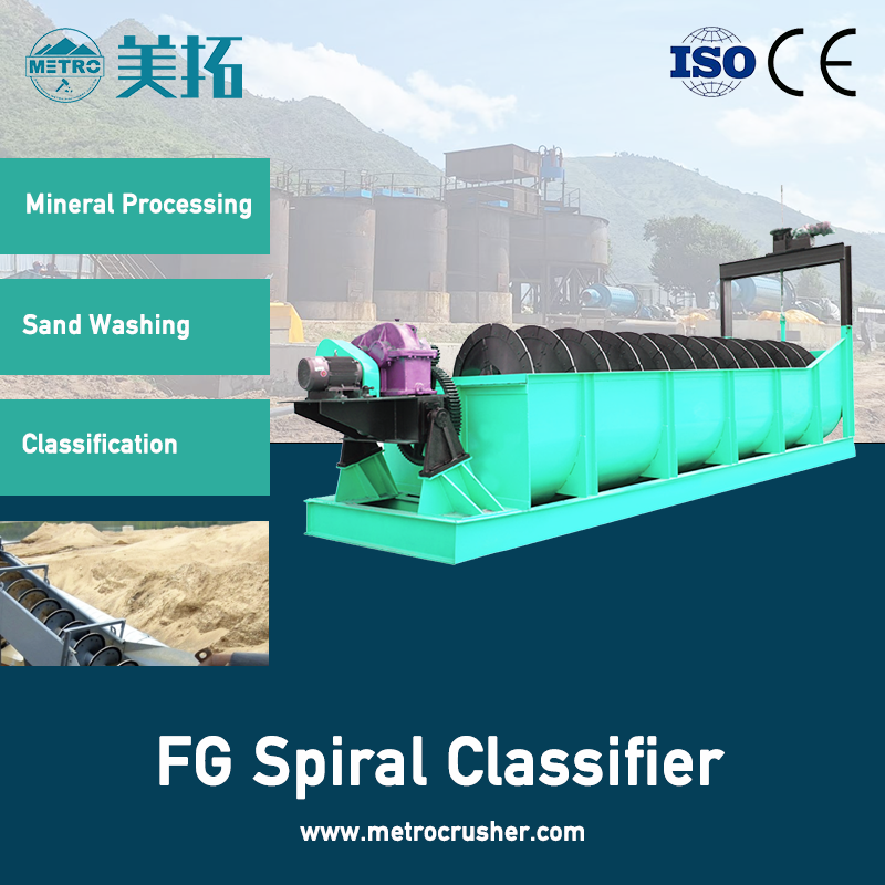 FG Spiral Classifier,metrocrusher,LX Spiral Classifier