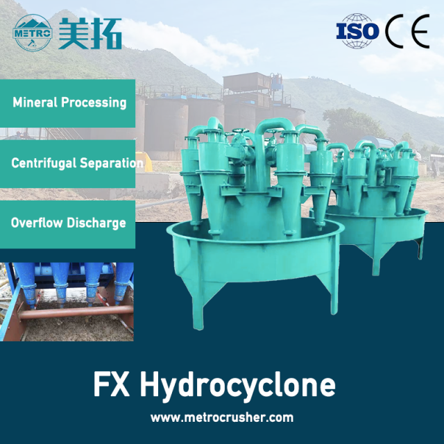 FX Hydrocyclone,metrocrusher,Hydrocyclone