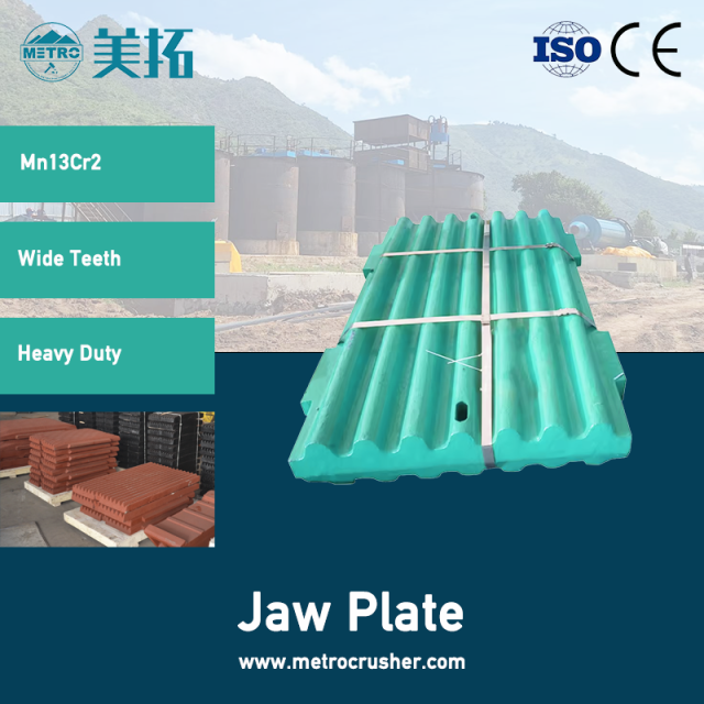 Jaw Crusher Parts,metrocrusher,Jaw Plate