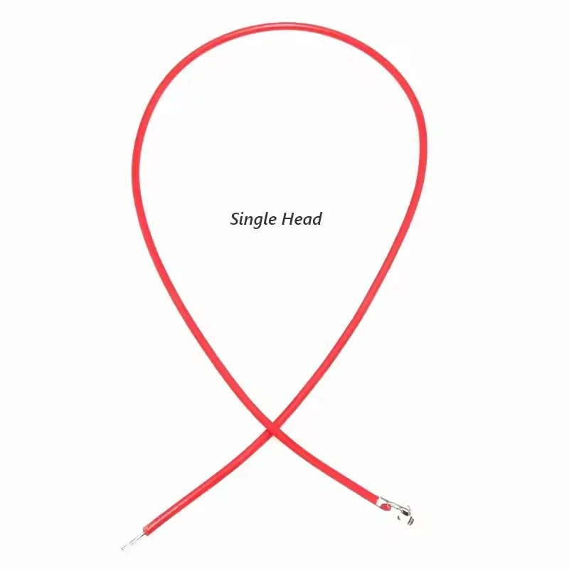 100pcs SH1.0 MX1.25 GH1.25 PH2.0 XH2.54 Soft Silicon High Temp Resist Terminal Wire Cable 10/20cm Single Double Terminal Crimped