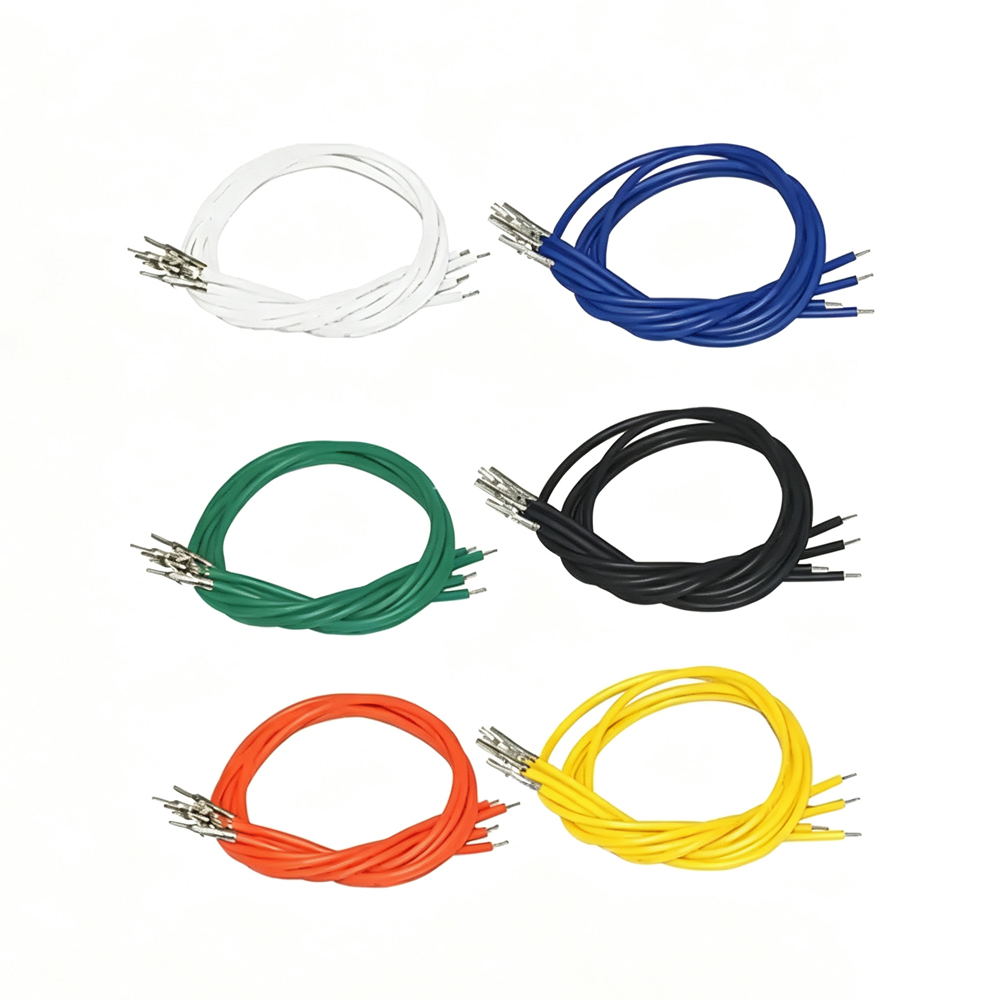 100PCS MX3.0 Terminal Wire Pair Plug Terminal 18AWG Small 5557 5559 Male and Female Air Docking Electronic Connection Wire 10/20/30/50cm