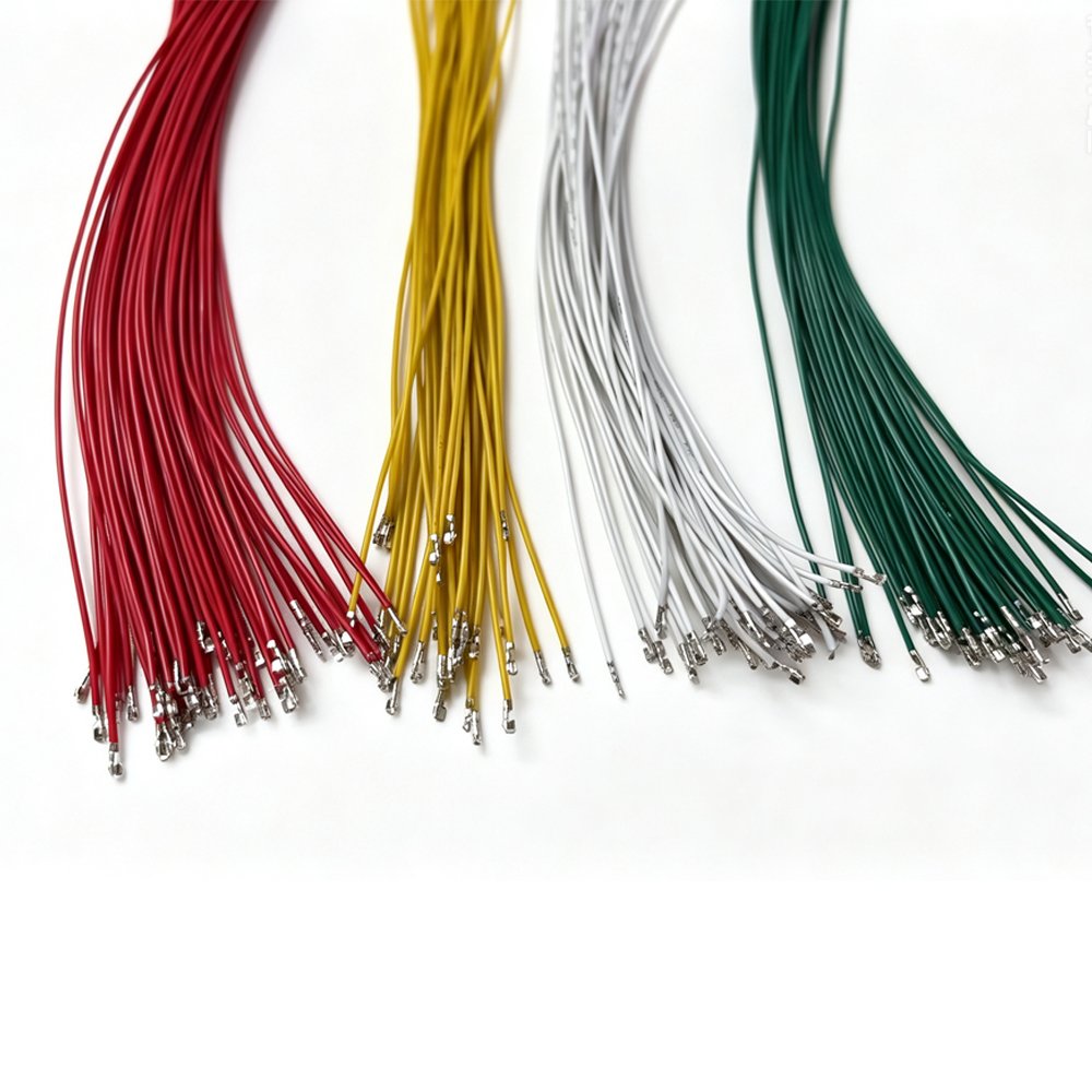 100PCS 1.25/SH1.0/GH1.25mm Terminal Wire 100/150/200/300mm Single and Double Ended Electronic Wire 28AWG Connection Wire Only With Terminal