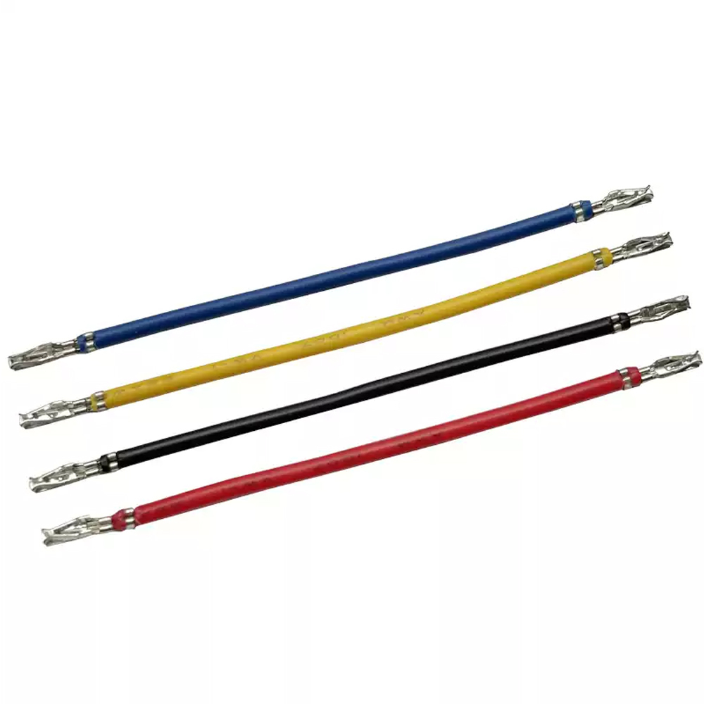100pcs PHB2.0mmTerminal Wire Single Head Double Head Connection Wire Double Row With Lock Buckle Color Electronic Wire 100/150/200/300/500mm